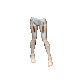 [CL] 흰색 레이스스타킹